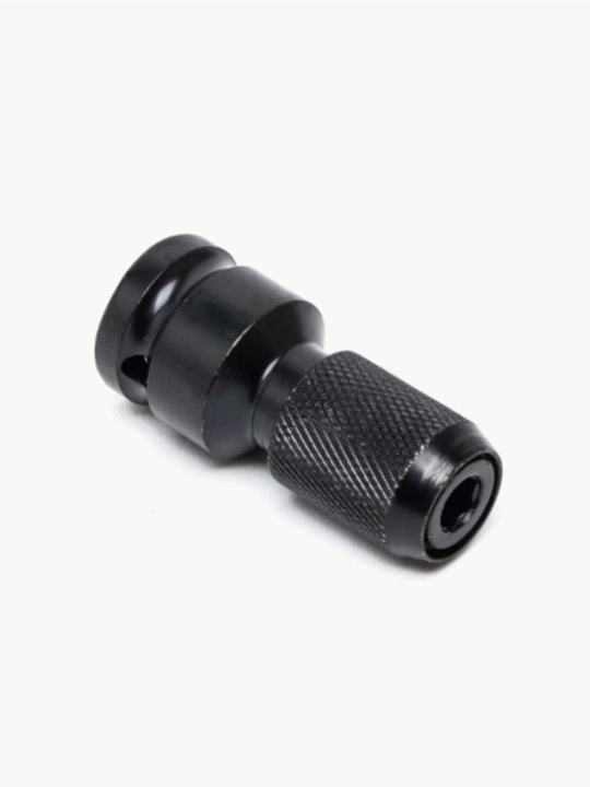 Kvadrat 1/2 dan oltiburchak 1/4 zarbali bit uchun gayka buragich adapteri