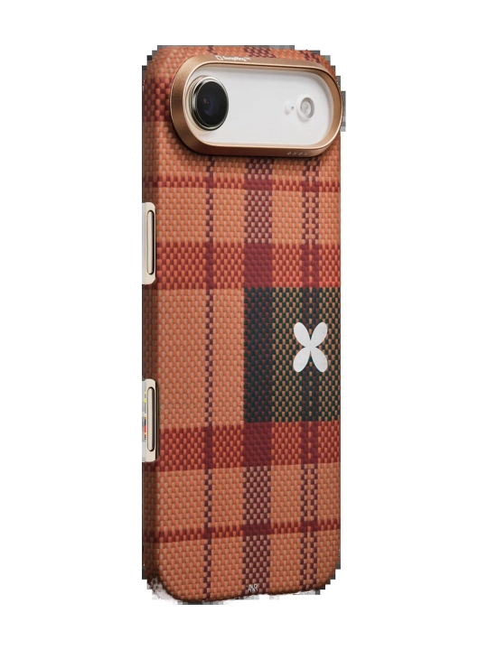 Chexol Pitaka iPhone Air uchun, Magsafe bilan, ultra yupqa, o'ta mustahkam, kevlardan