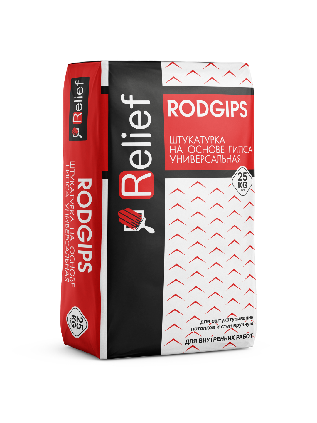 Relief Rodgips universal gipsli suvoq devor va shiftlar uchun 25 kg