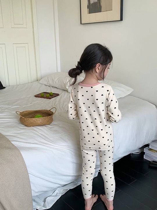 O‘g‘il va qiz bolalar uchun yumshoq paxtalik pijama, qulay uy kiyimi
