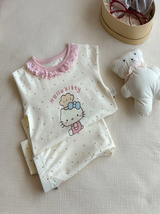 O‘g‘il va qiz bolalar uchun yumshoq paxtalik pijama, qulay uy kiyimi