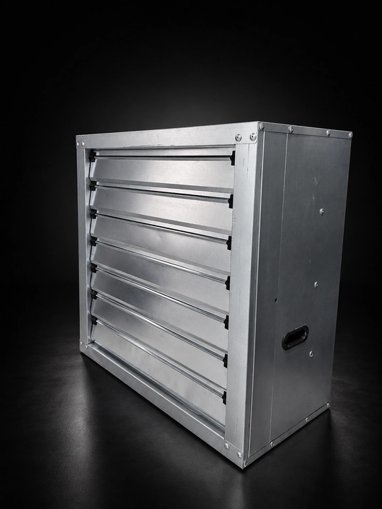 XF sanoat devoriy aksial ventilyatori 380V, 7000–54000 m³/soat, metall korpus