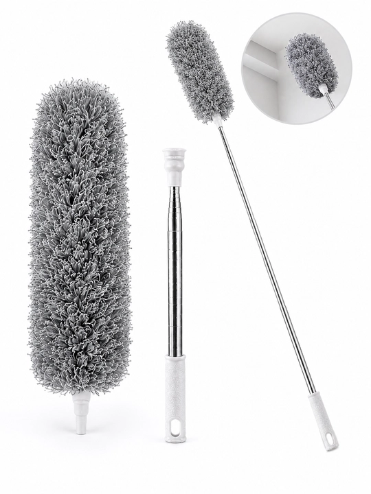 Teleskopik mikrofiber tozalash cho‘tkasi