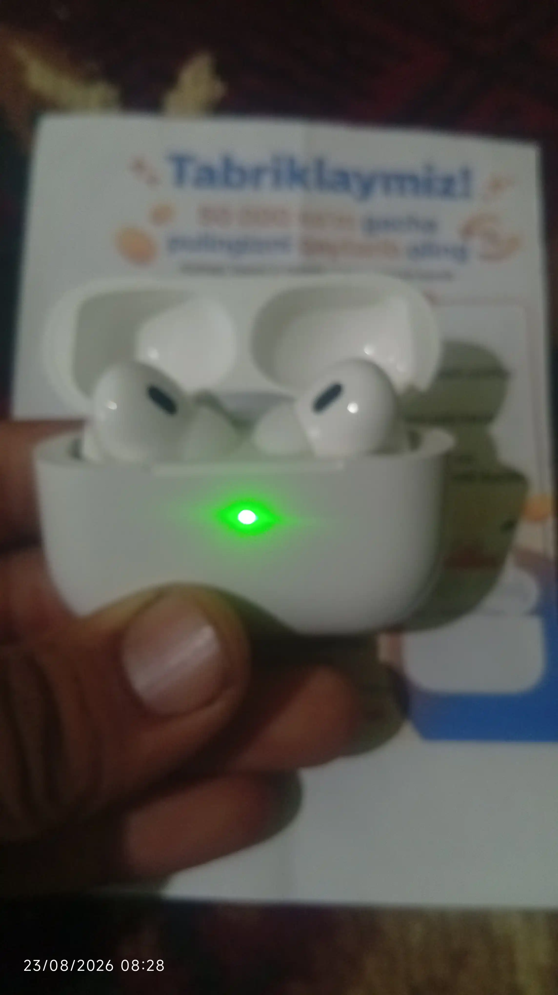 IPhone Android uchun Bluetooth 5.3 mikrofonli PODS Pro 3 simsiz quloqchinlar
