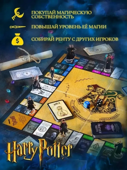 Stol o'yini, Garri Potter, monopoliya, Monopoliya Garri Potter