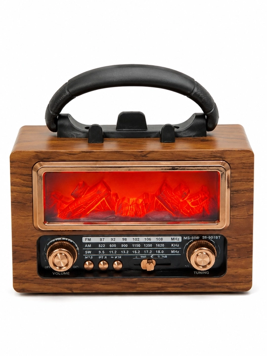 Колонка-радио NNS NS-901BT, Bluetooth, FM/AM/SW, USB/TF, 1800 мАч, с подсветкой
