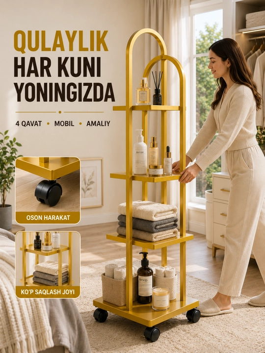 Gullar uchun podstavka, dekorativ gul stendi, ko‘p qavatli o‘simliklar tokchasi