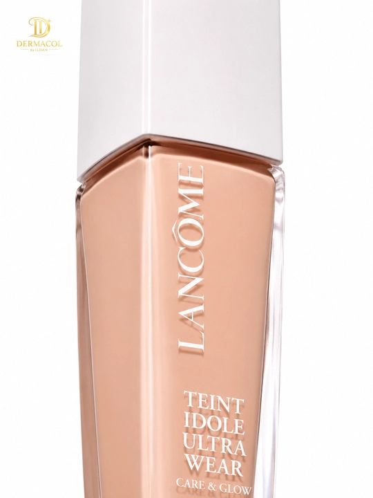 Kundalik makiyaj uchun pushti-bej tonal krem, Lancôme Teint Idole Ultra Wear №220C