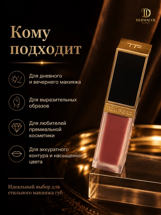 Стойкая матовая помада Tom Ford Liquid Lip Luxe Matte №121, 6 мл