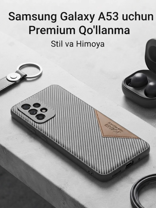 Samsung Galaxy A51 uchun premium himoya g'ilofi