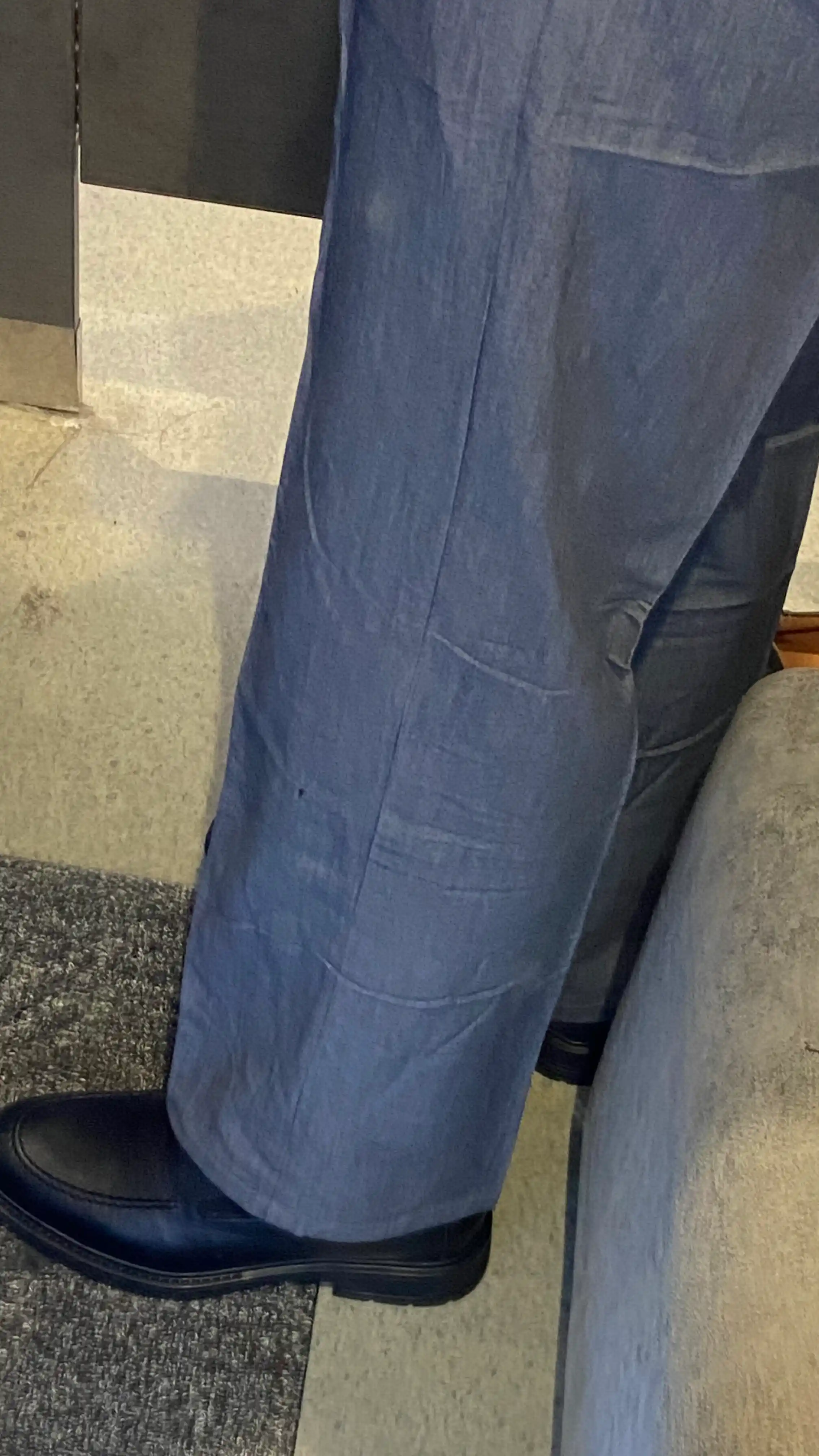 Erkaklar oversayz kenglikda klassik shimi, Old Money uslub, paxta va polyester