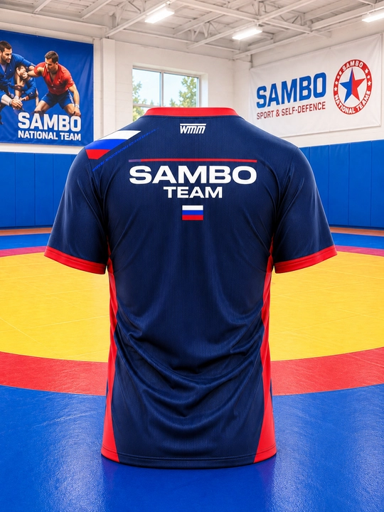 Sport futbolkasi SAMBO BOXING JUDO WRESTLING sport va trenerovka uchun material sintetika
