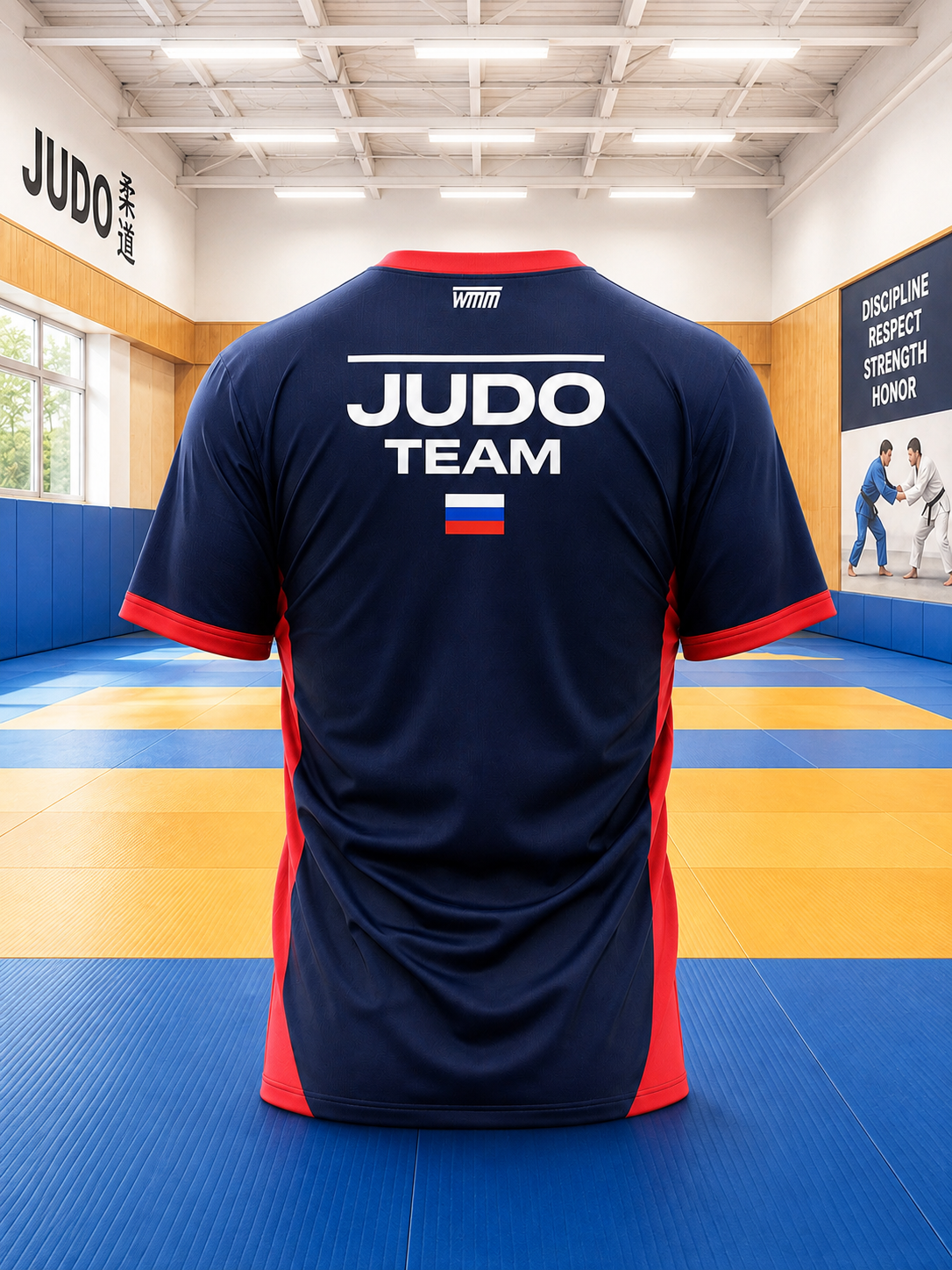Sport futbolkasi SAMBO BOXING JUDO WRESTLING sport va trenerovka uchun material sintetika