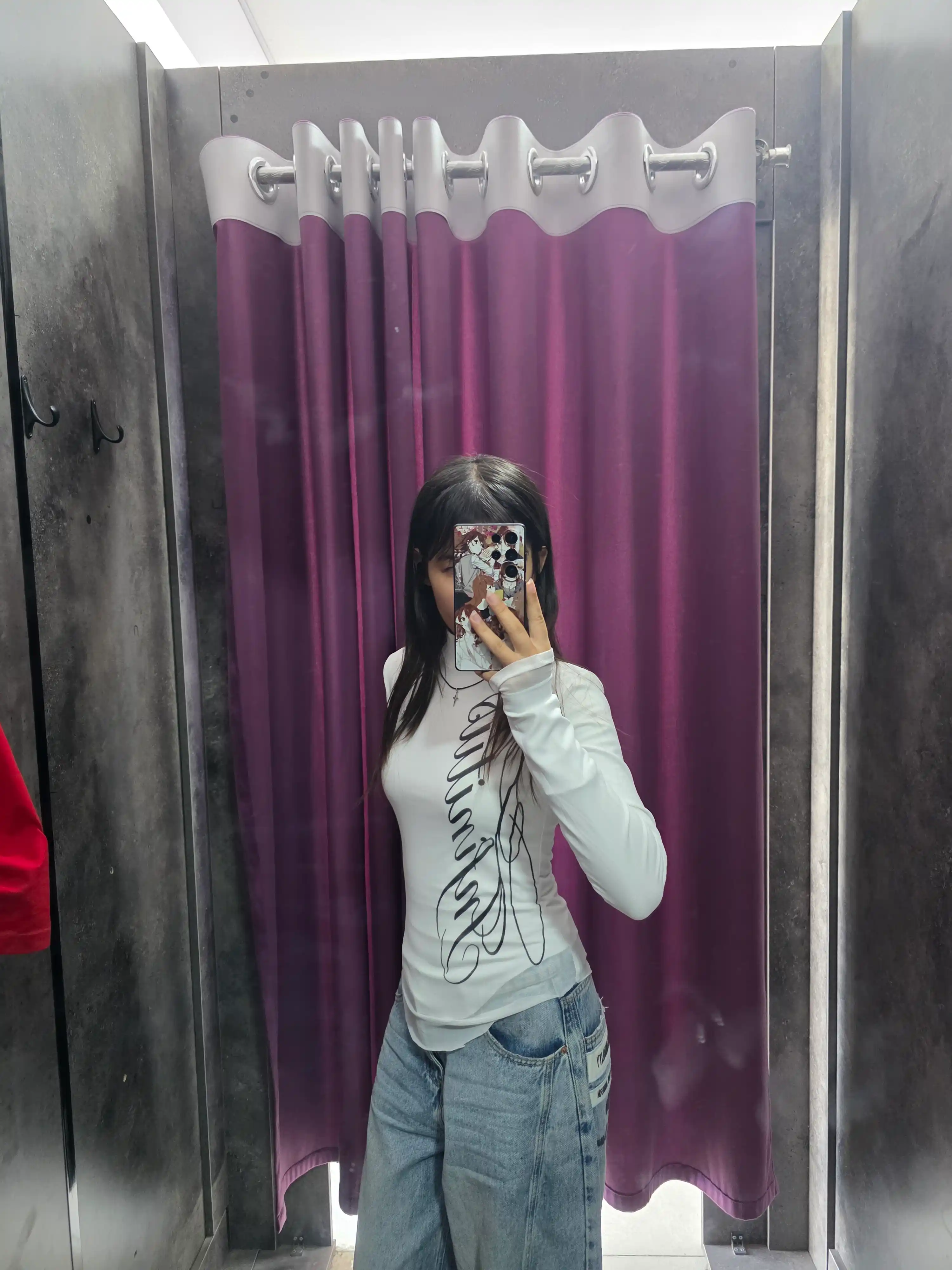 MIYO, Ayollar uchun slim fit longslivlar – gotik osiyo uslubi Y2K