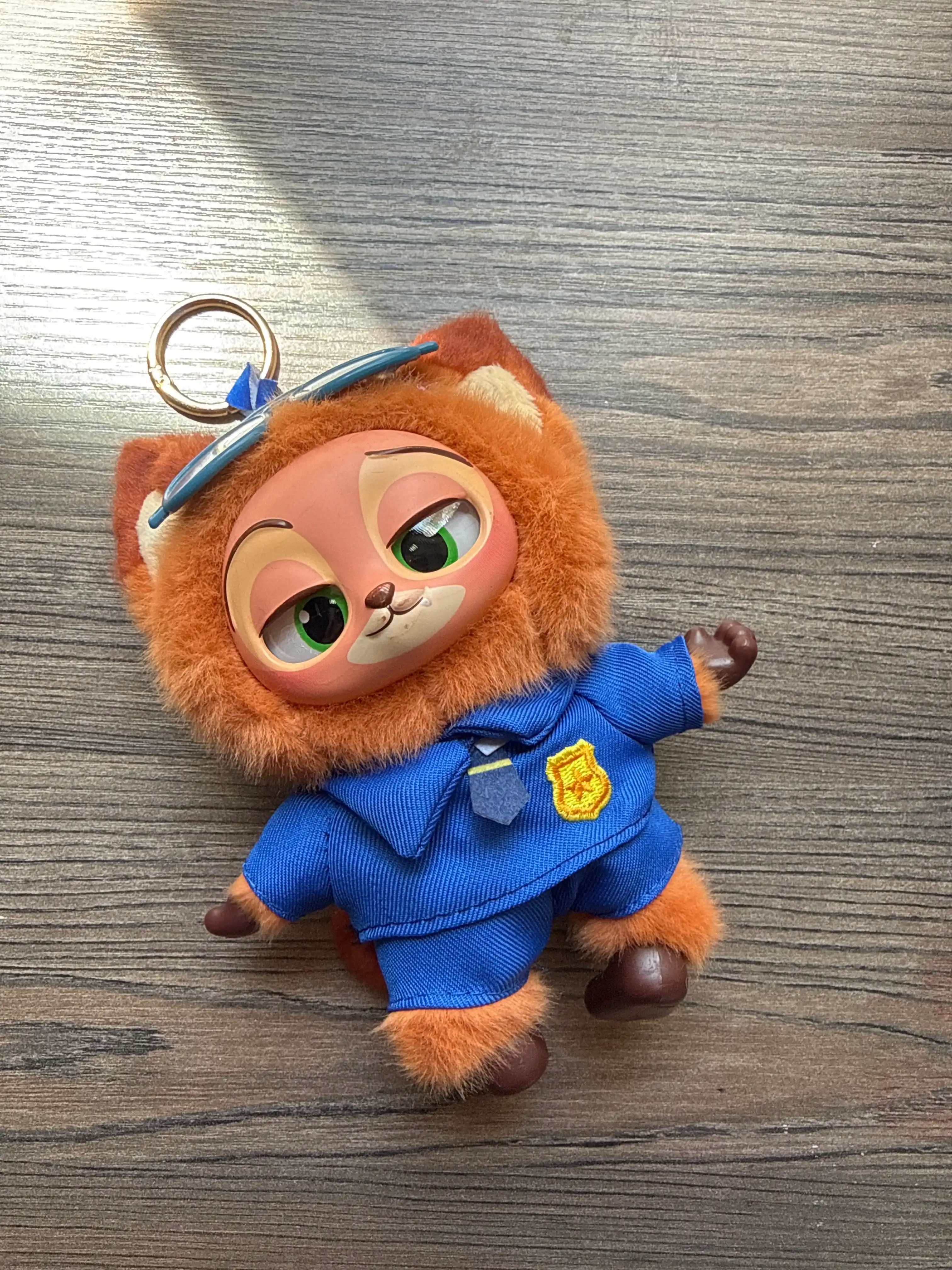 Labubu Zootopipia kollektsiyallari yumshoq o'yinchoq to'plamlari, brelok