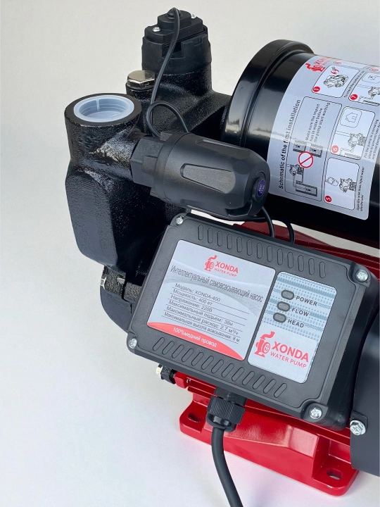 Honda-400 avtomatik suv nasosi, booster 370w, 220v, 38 m, quruq ishlashdan himoya