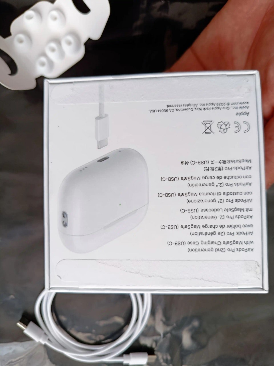 Simsiz quloqchinlar Pro 2 Premium, iPhone va Android uchun sensorli naushnik. Hello shop