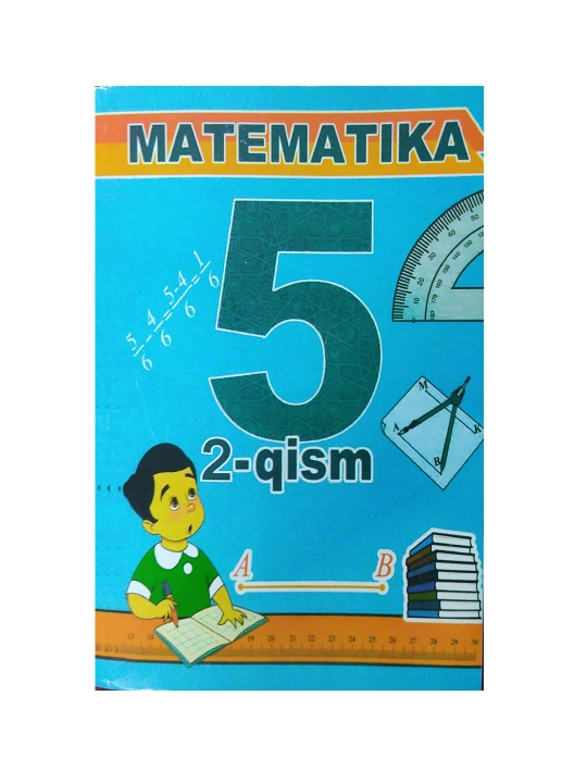 Matematika 5 sinf 2 qism - 2020 A5 format yumshoq muqova - 