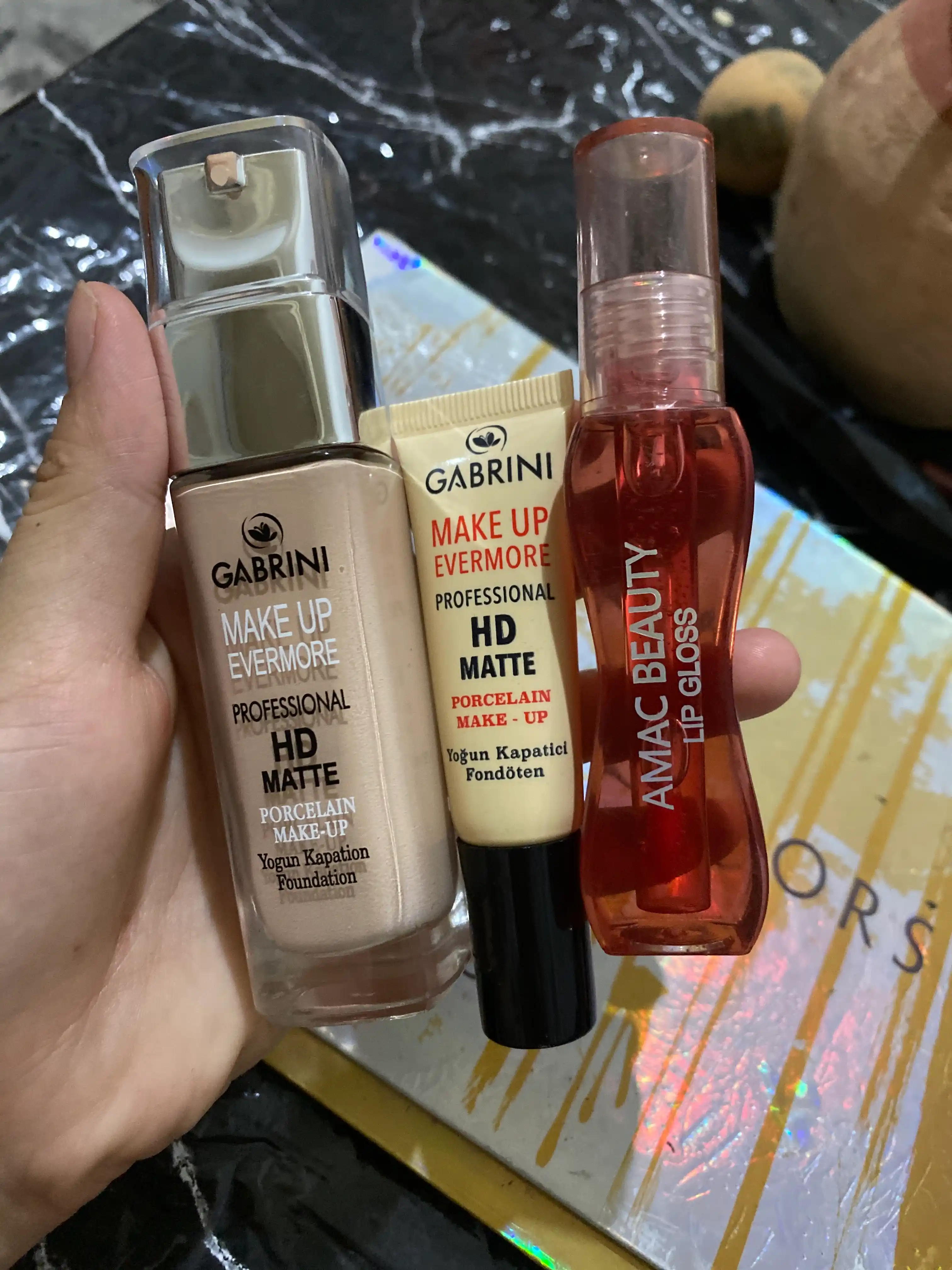 Gabrini matlovchi tonal kremi, HD Matte Make up Evermore foundation, 30 ml