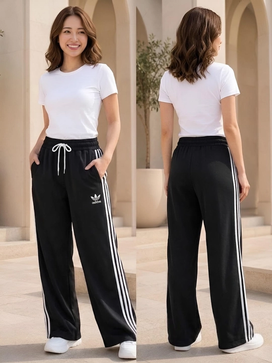 Ayollar uchun keng shim Palazzo, sport shim, kundalik kiyim, oversize 48–58 razmer