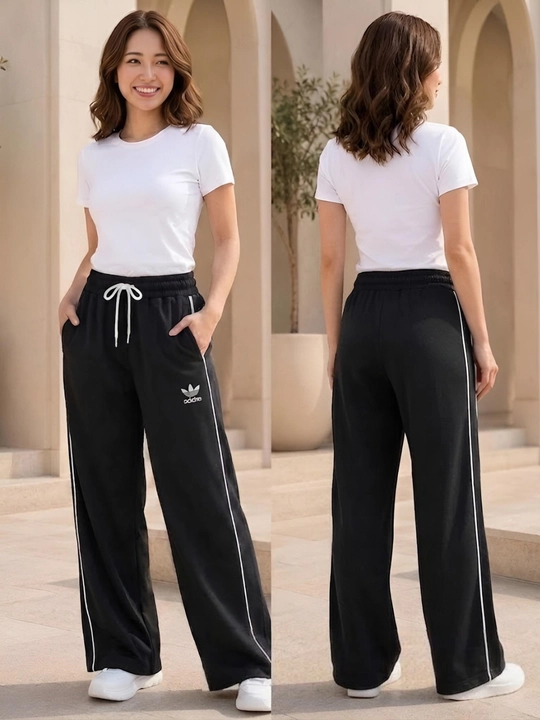 Ayollar uchun keng shim Palazzo, sport shim, kundalik kiyim, oversize 48–58 razmer