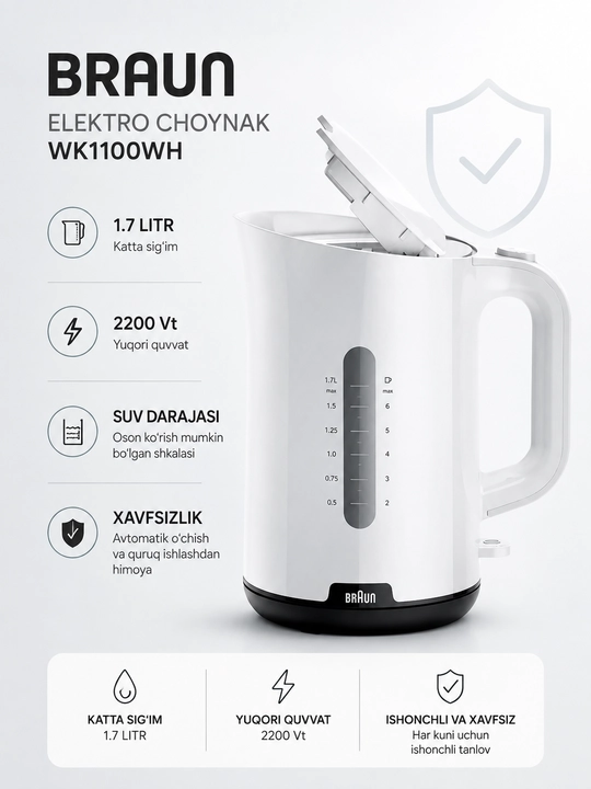 Braun WK1100WH - 