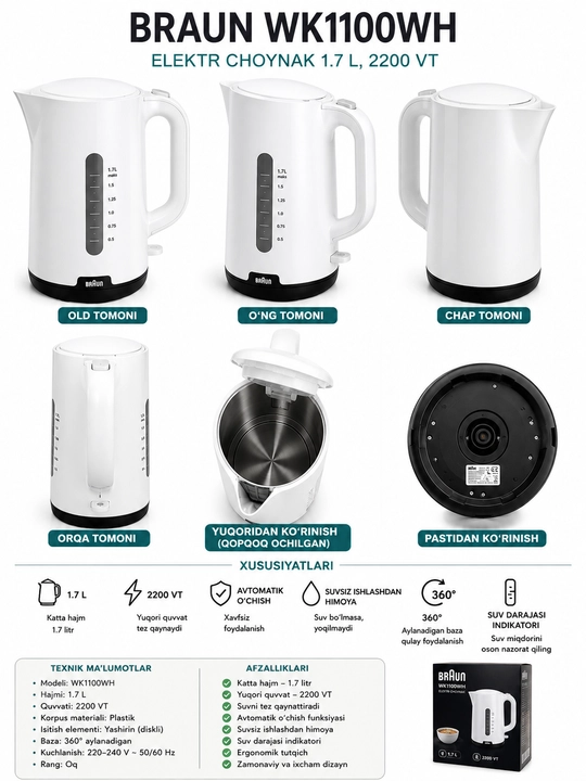 Braun WK1100WH