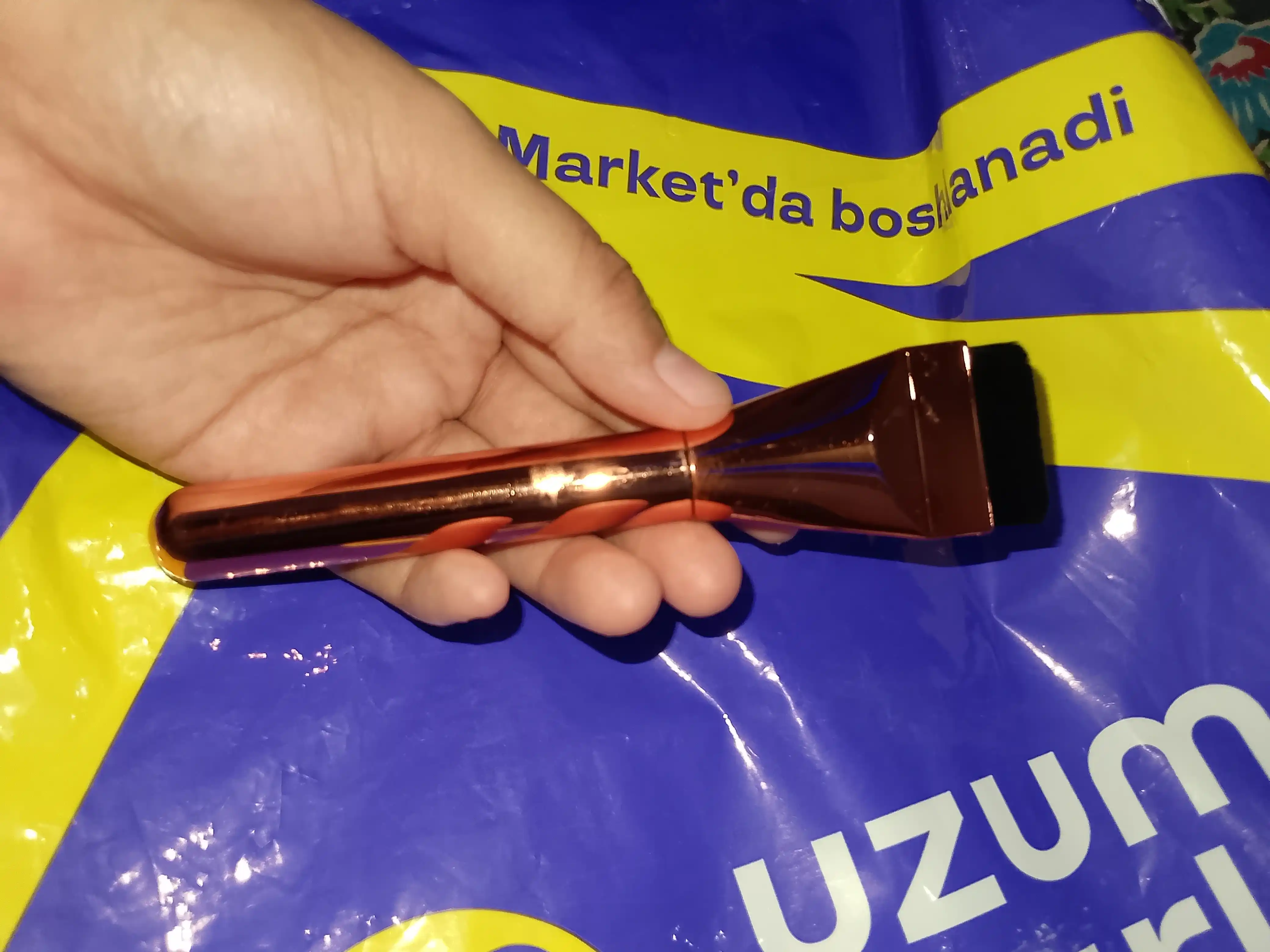 Ультратонкая кисть для тональной основы, для макияжа