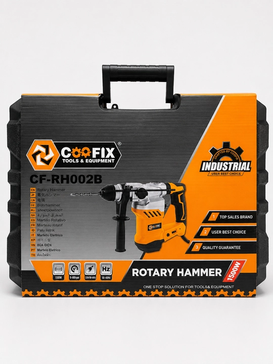 COOFIX | perforator, elektr perforator, 1500 Vt quvvatli zarbali perforator