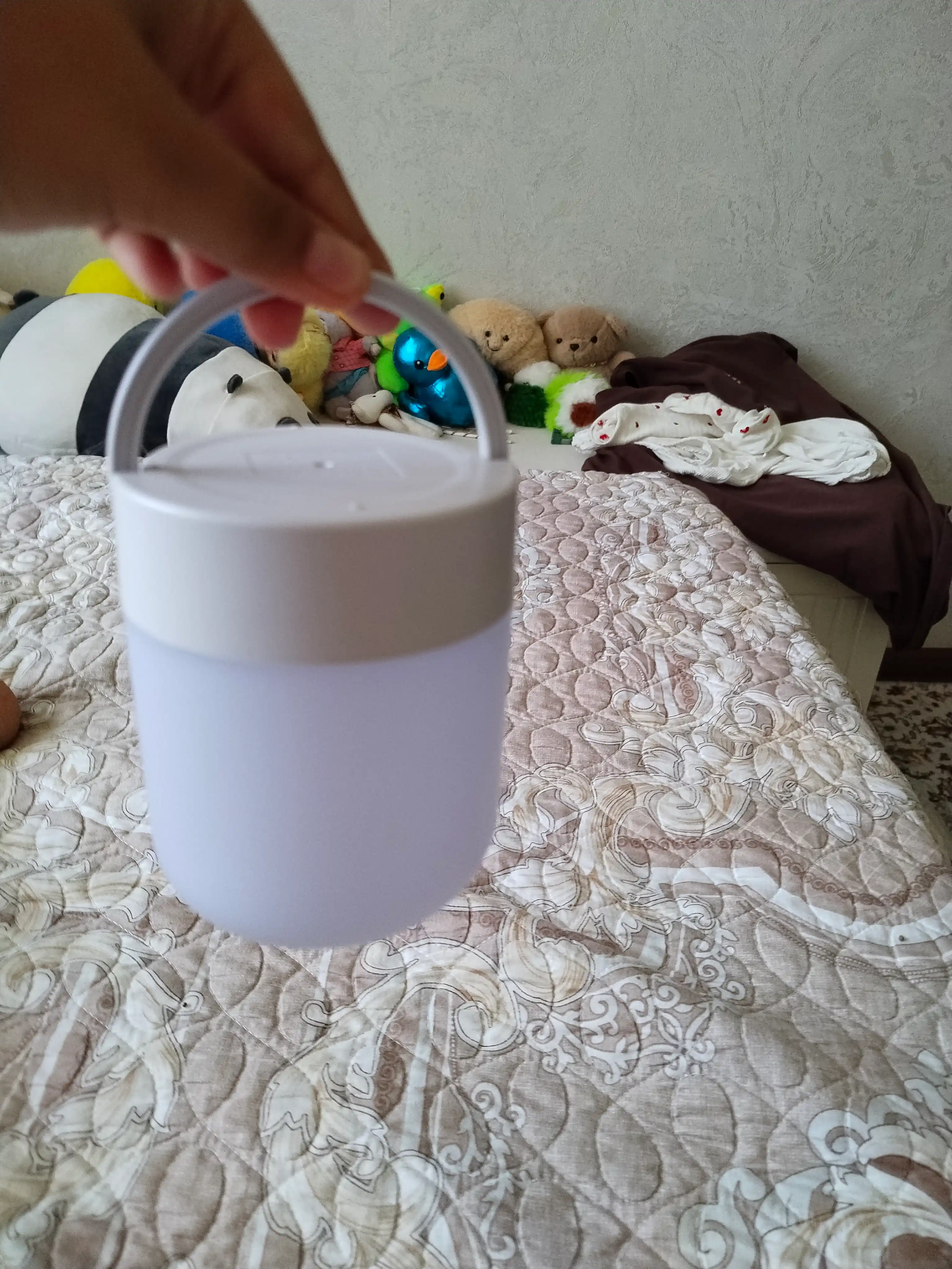Светильник для детей, беспроводной сенсор LED, ночник, лампа с пультом, USB-светильник