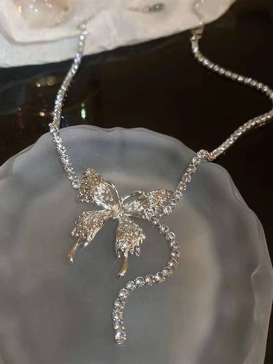 Ayollar uchun brend uslubidagi tilla rang choker, nafis taqinchoq, marjon va zanjir marjon