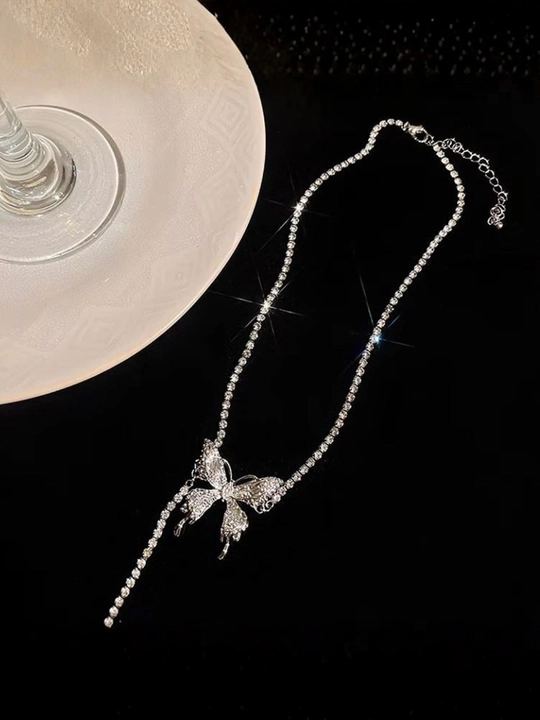 Ayollar uchun brend uslubidagi tilla rang choker, nafis taqinchoq, marjon va zanjir marjon