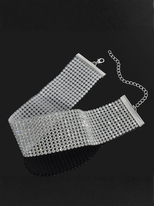 Ayollar uchun brend uslubidagi tilla rang choker, nafis taqinchoq, marjon va zanjir marjon