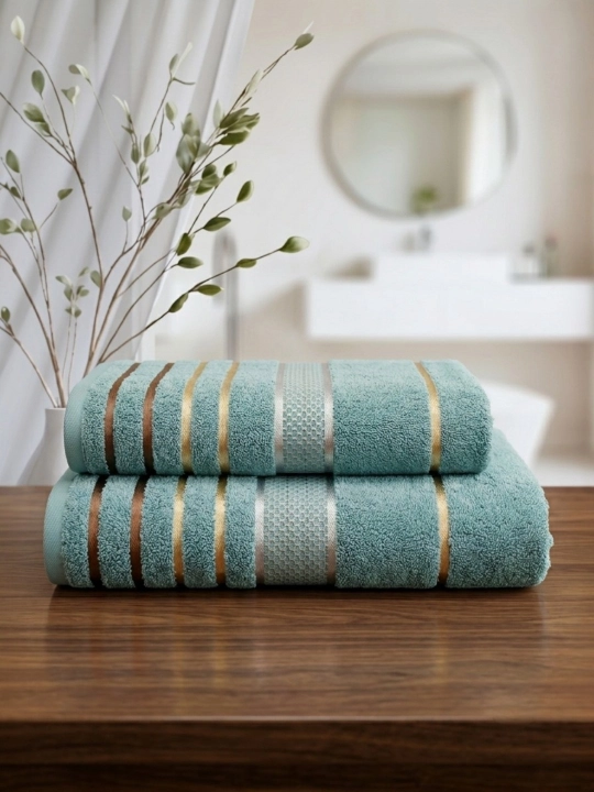 COTTON LIFE Полотенце для лица и бани - 600 г/м² - 100% хлопок - 50×90 - 70×140
