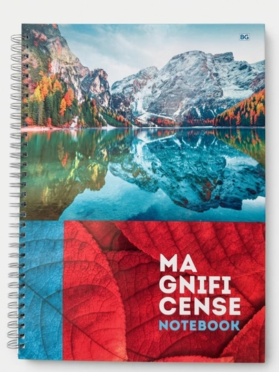 Daftar A4 formatli, katakli,80 varaqli, banner ofis,katta formatli,daftar, qattiq muqovali