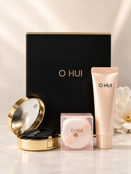 Кушон с лёгкой тестурой O HUI Ultimate Cover Mesh Cushion, SPF 50+/PA+++ - 