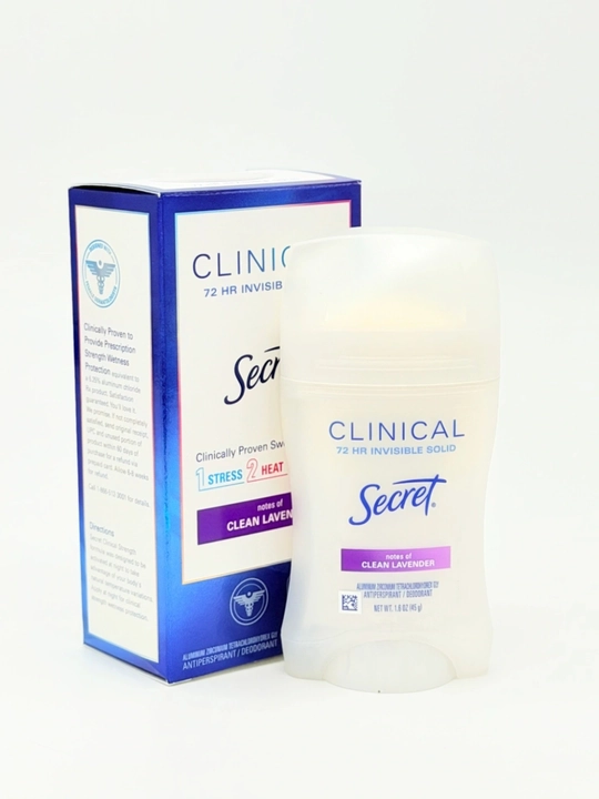 Женский антиперспирант - дезодорант Secret Clinical, 72-часовая защита от пота, 45 г