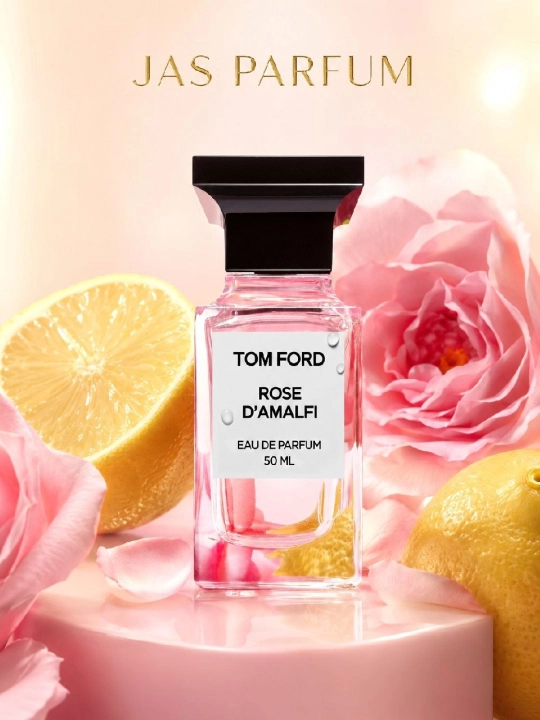 Парфюмированная вода для женщин и мужчин, TOMFORD ROSE D'AMALFI 50ML - 