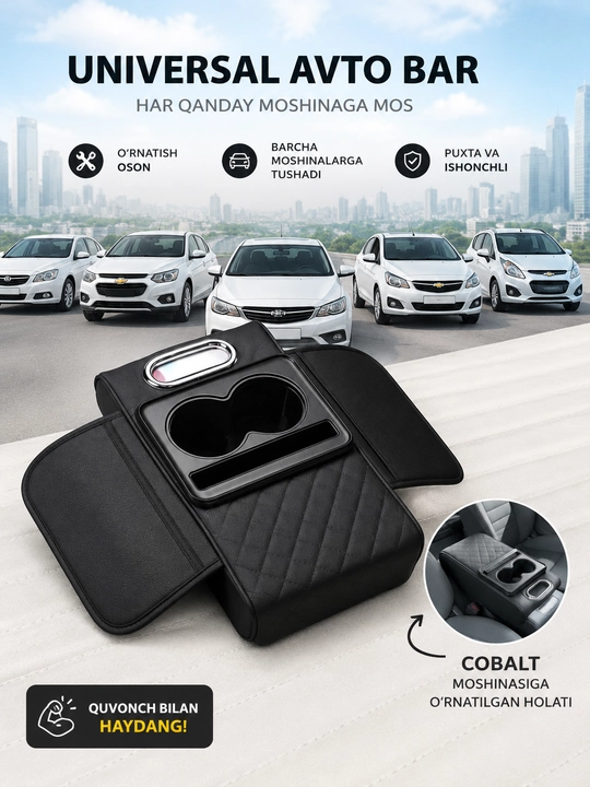 Universal avtomobil organayzeri-bar - 