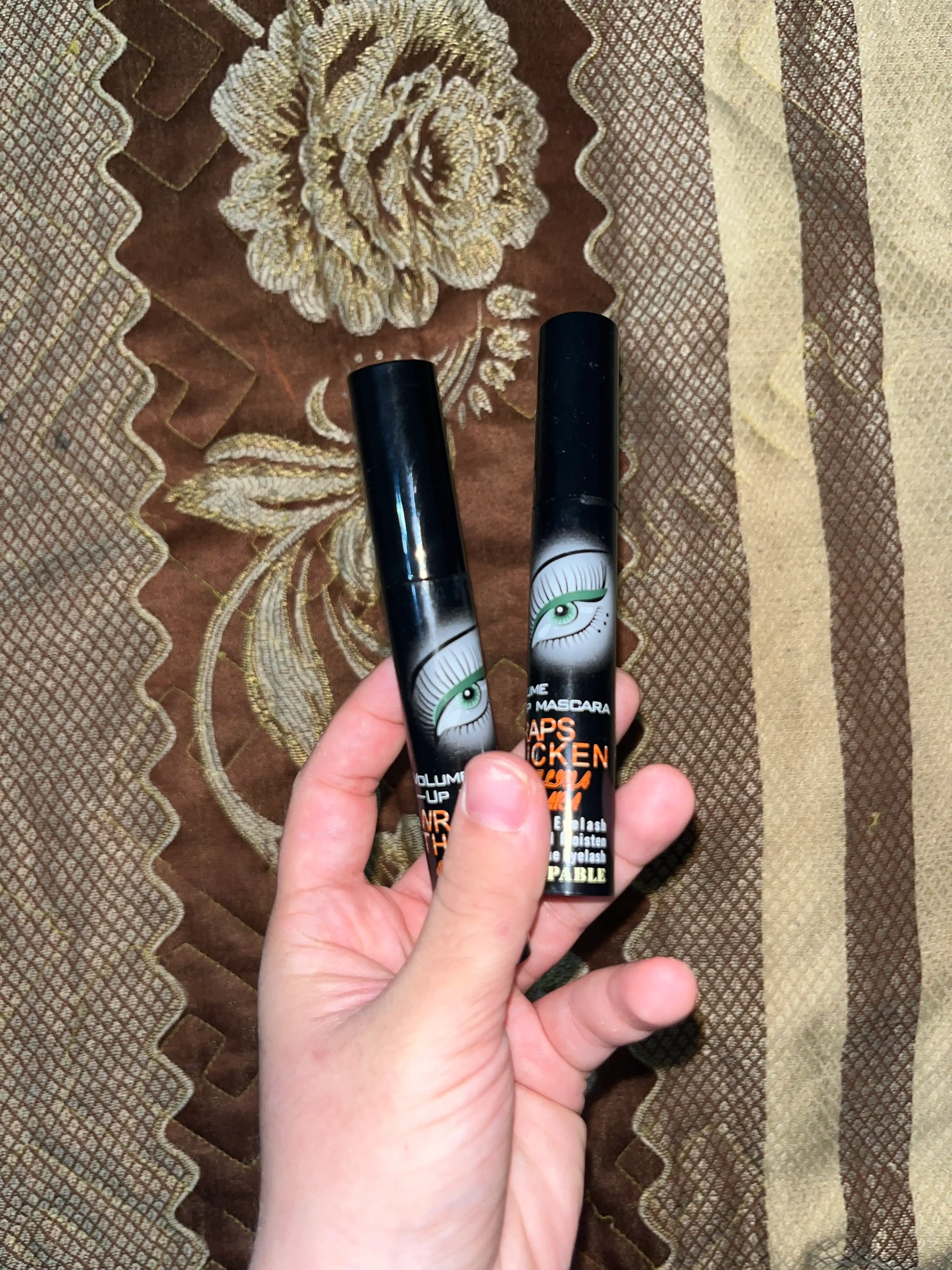 Тушь для ресниц, удлиняющая и влагостойкая, Mascara