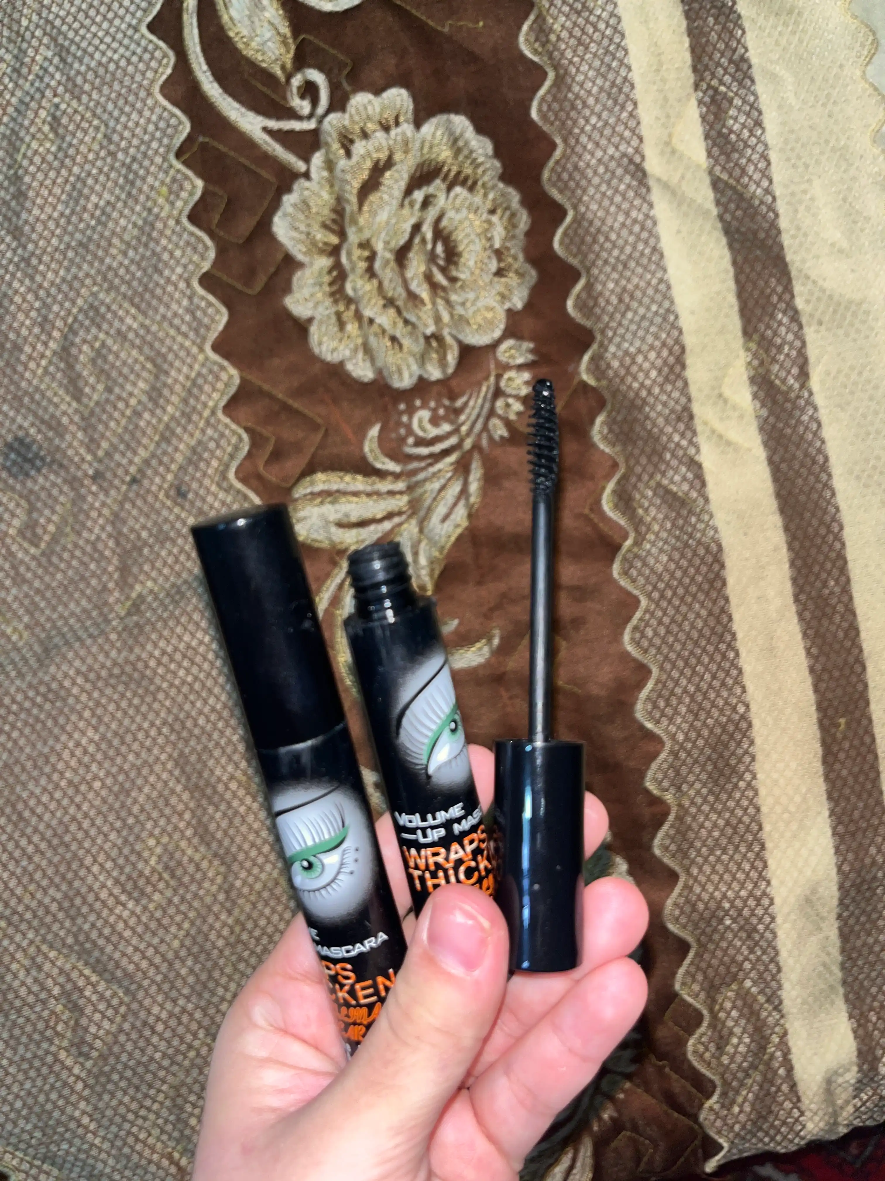 Тушь для ресниц, удлиняющая и влагостойкая, Mascara