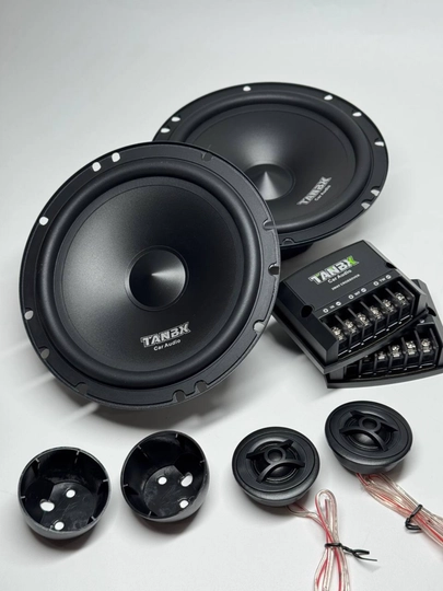 TANBX TB-615 avtomobil akustikasi, 2 polosali komponentli, 6.5", 100 Vt RMS
