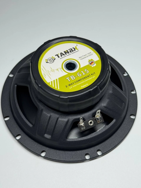 TANBX TB-615 avtomobil akustikasi, 2 polosali komponentli, 6.5", 100 Vt RMS