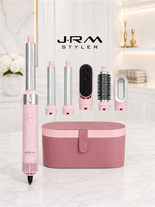 Фен для волос Airwrap JRM styler, 6 в 1, воздушная укладка и автоматическая плойка
