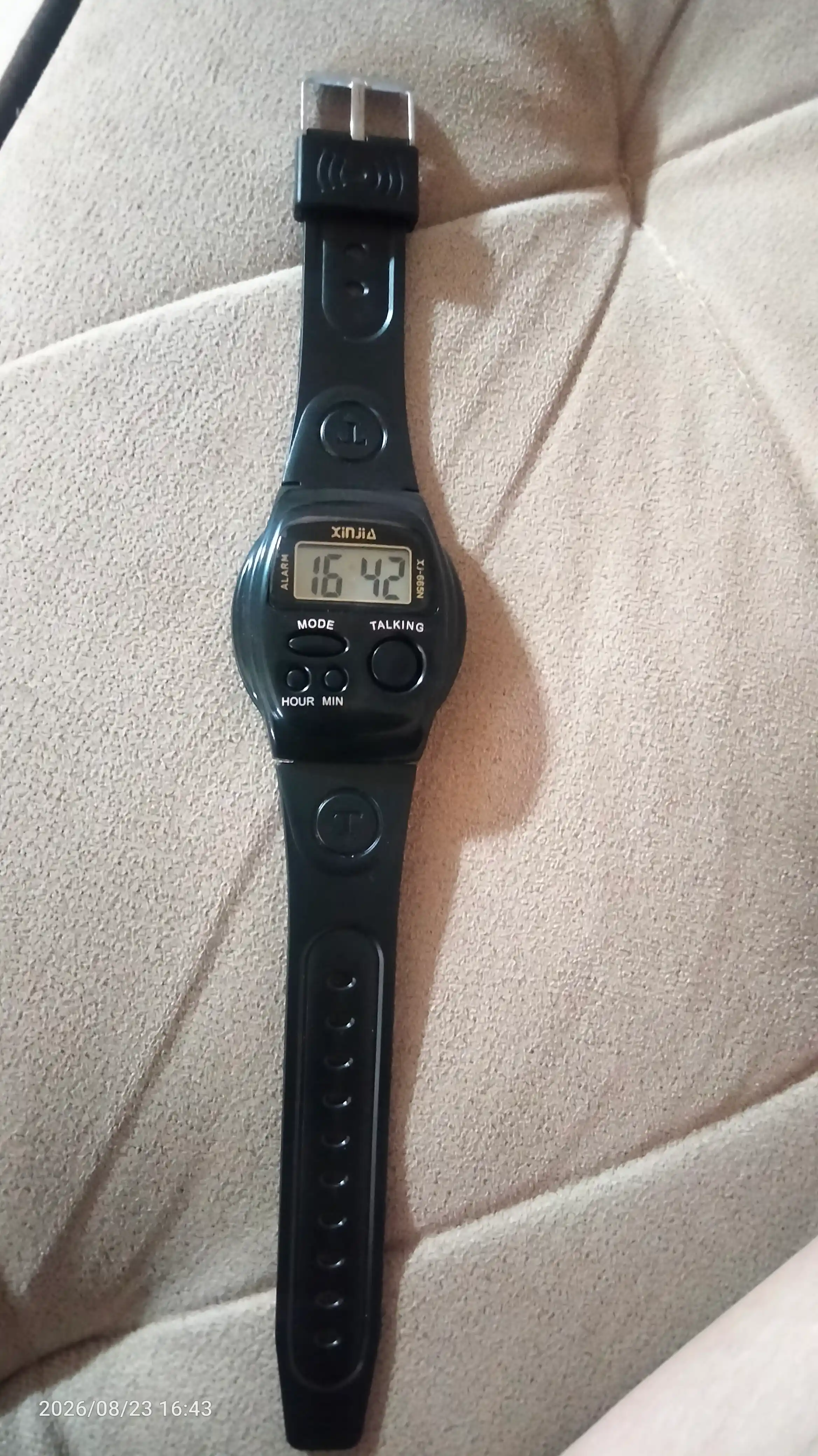 Gapiradigan soat, talking watch, ovozli soat, ko‘zi ojizlar uchun soat, ko‘rlar uchun soat