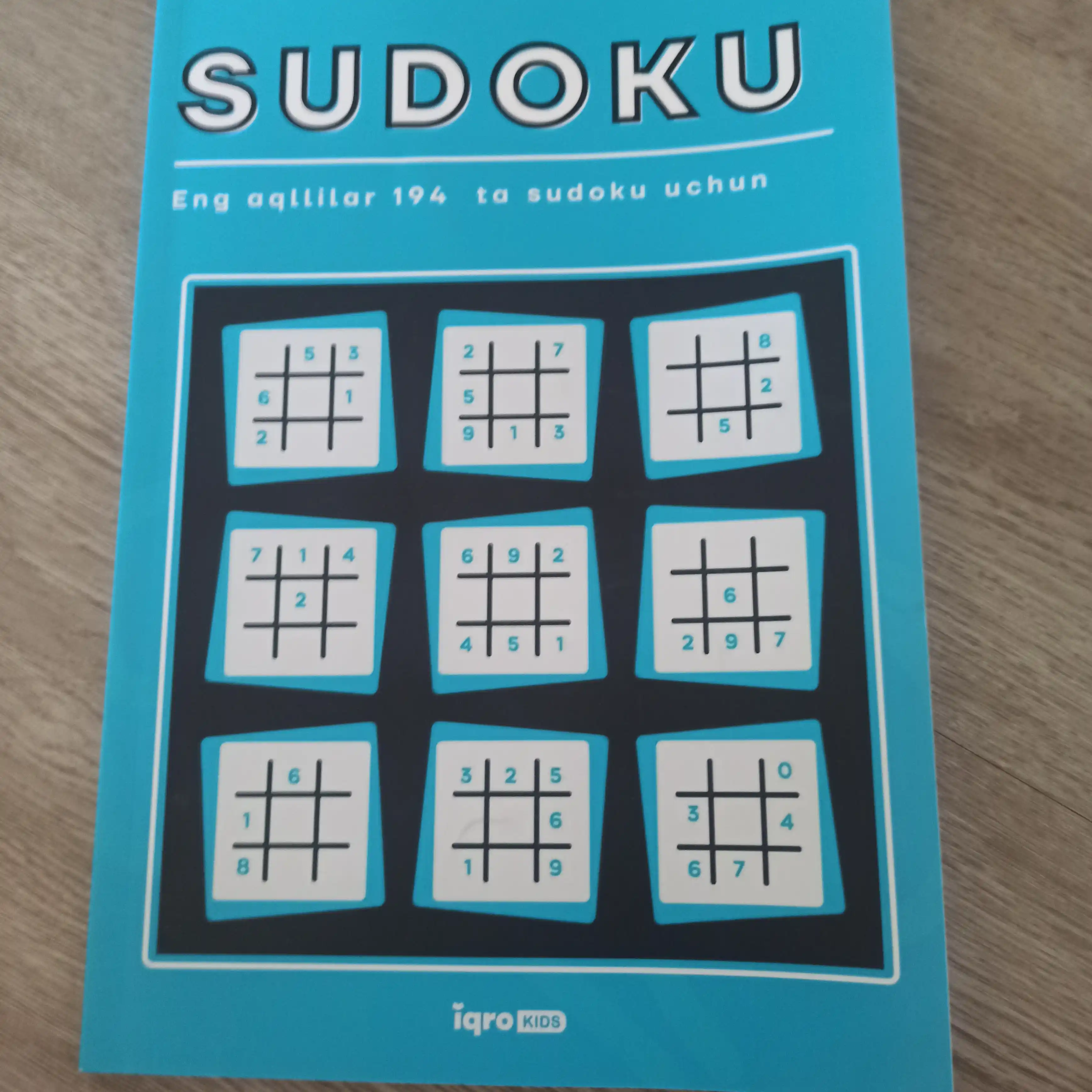 Sudoku – mantiqiy boshqotirmalar