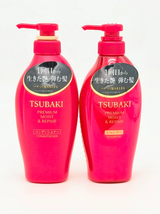 Ayollar uchun shampun TSUBAKI Premium, sochlarni tiklaydi va yumshatadi, 450 ml, Yaponiya - 