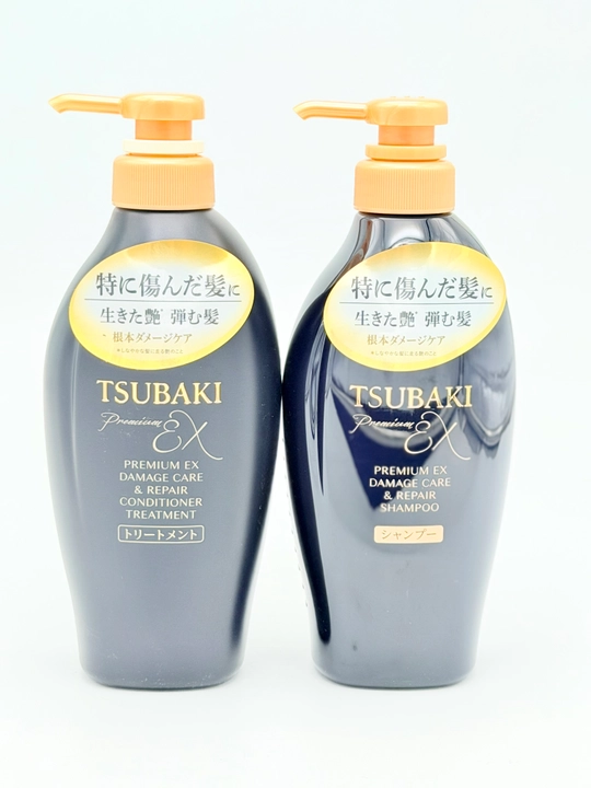 Ayollar uchun shampun TSUBAKI Premium, sochlarni tiklaydi va yumshatadi, 450 ml, Yaponiya - 