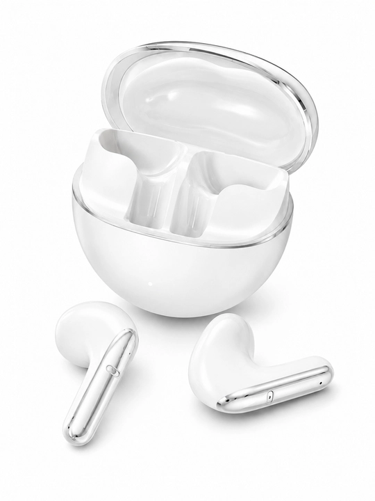 Qisheng simsiz quloqchinlari Bluetooth 6.0, AI ENC, 13 mm, 6 mikrofon, IPX4