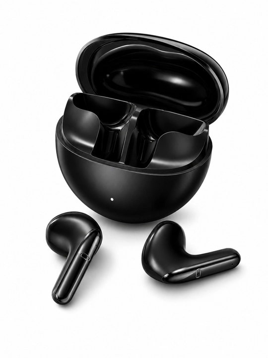 Qisheng simsiz quloqchinlari Bluetooth 6.0, AI ENC, 13 mm, 6 mikrofon, IPX4